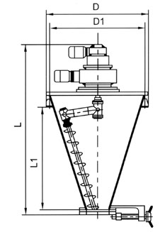 立式錐形混合機-日本大野機械產品